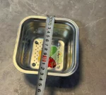 تفاله گیر استیل Unique plus مربعی اورجینال - Image 6