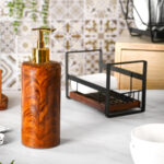 ست جامایع و اسکاچ زارا طرح چوب مدل استوانه کد23231 - تصویر 4