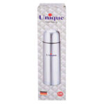 فلاسک قلمی دوجداره 1 لیتری unique خط دار Orginal