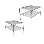 راف دو طبقه فلزی کد 7839 بسته 2 عددی - تصویر 2