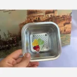 تفاله گیر استیل Unique plus مربعی اورجینال - تصویر 2