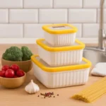 ظرف نگهدارنده KAPRIS سیف لاک مجموعه 3 عددی مربع - تصویر 3