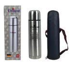 فلاسک قلمی دوجداره 0.5 لیتری unique خط دار Orginal - تصویر 2
