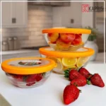 ظرف کریستال KAPRIS سه عددی - تصویر 6