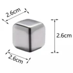 یخ استیل مکعبی ۴ عددی انبردار - تصویر 3