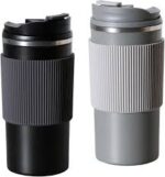 ماگ سفری مدل وکیوم کاپ کمر سلیکونی گنجایش 0.5 لیتر - تصویر 2