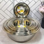 سرویس لگن استیل 11 پارچه یونیک پلاس - تصویر 7