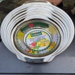 ست آبکش استیل دسته دار یونیک پلاس 4 عددی - تصویر 5