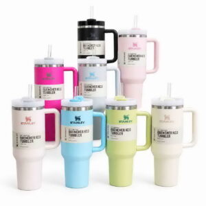 تراول ماگ استنلی مدل Quencher H2.O Tumbler دسته دار 1.18 لیتر