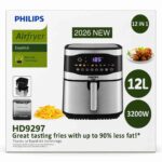 هوا پز 12 لیتری فیلیپس مدل HD9297 - تصویر 4